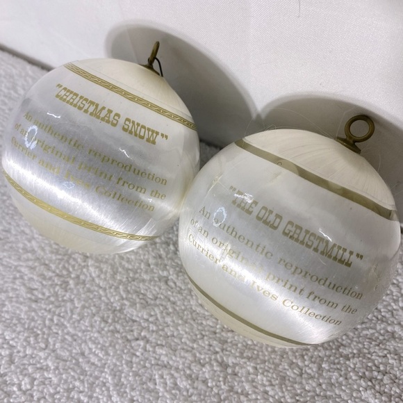 Vintage Christmas Tree Ornaments X4 - Picture 8 of 11